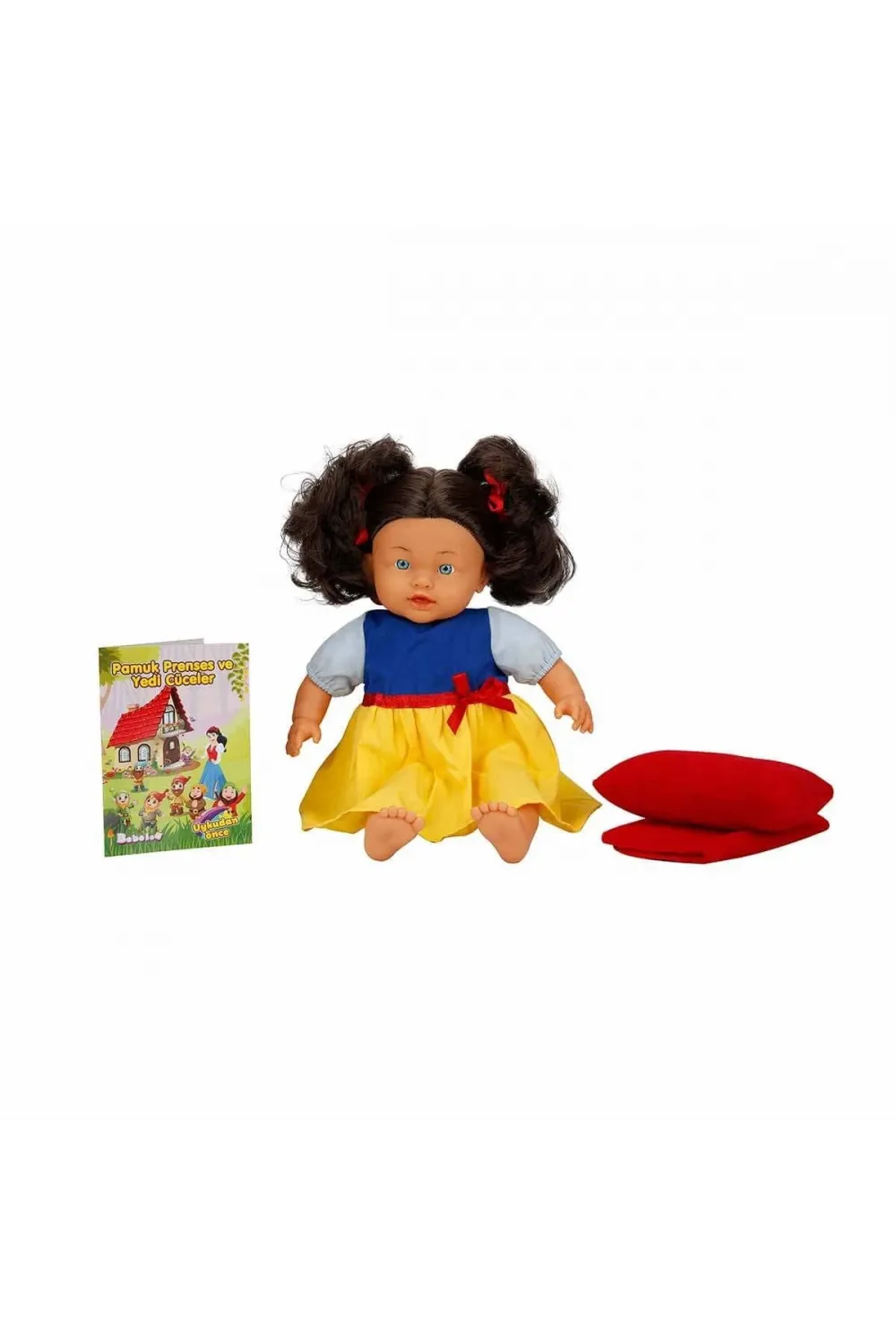 40022 Bebelou Uykudan Önce Bebeği Masal Anlatan Pamuk Prenses Ve Yedi Cüceler 40 cm