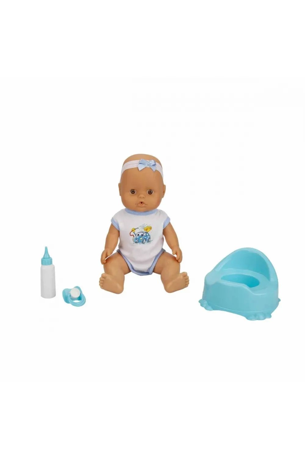 2030121 Sunman, Boubou Altını Islatan ve Konuşan Bebek Seti 30 cm