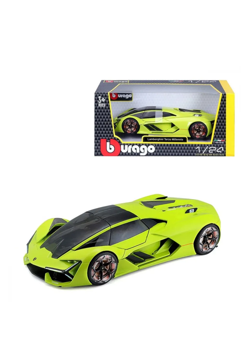 21094 Burago 1:24 Lamborghini Terzo Millennio Model Araba