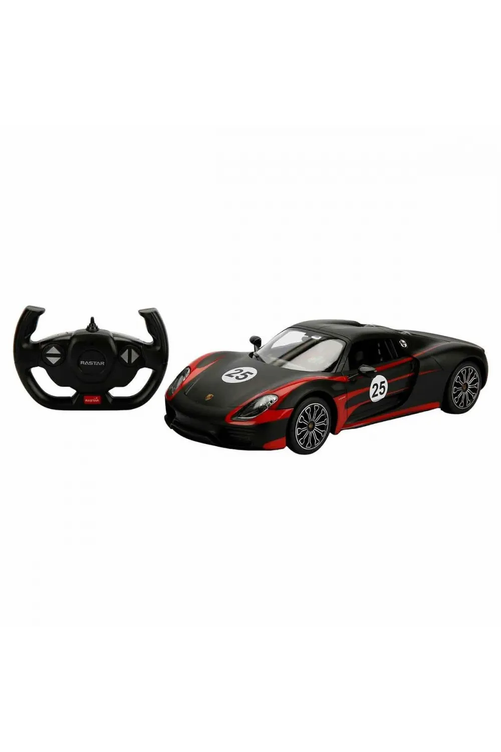 70710 1:14 Uzaktan Kumandalı Porsche 918 Spyder Weissach Işıklı Araba 32 cm