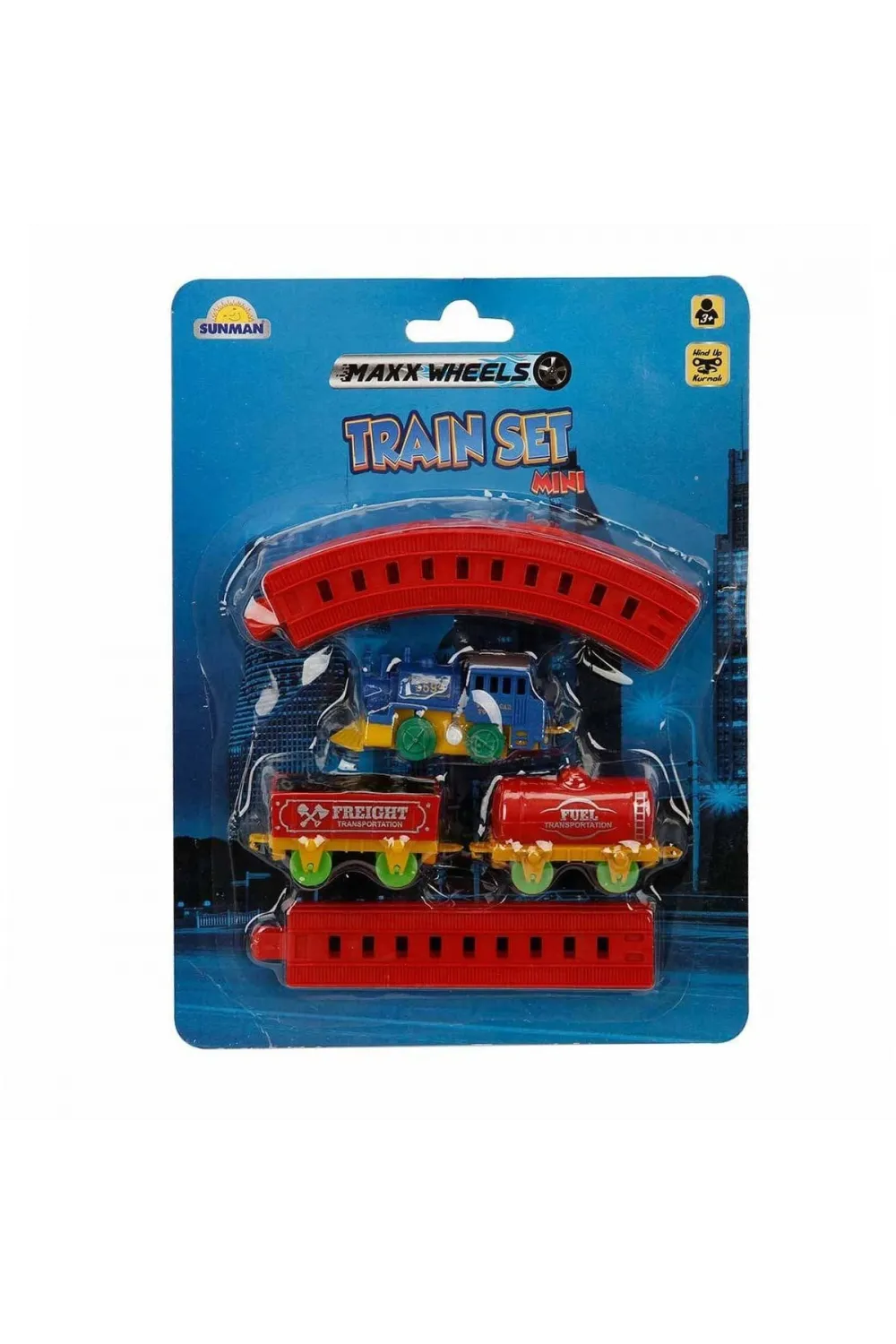 2559 Maxx Wheels Mini Tren Seti 11 Parça -Sunman
