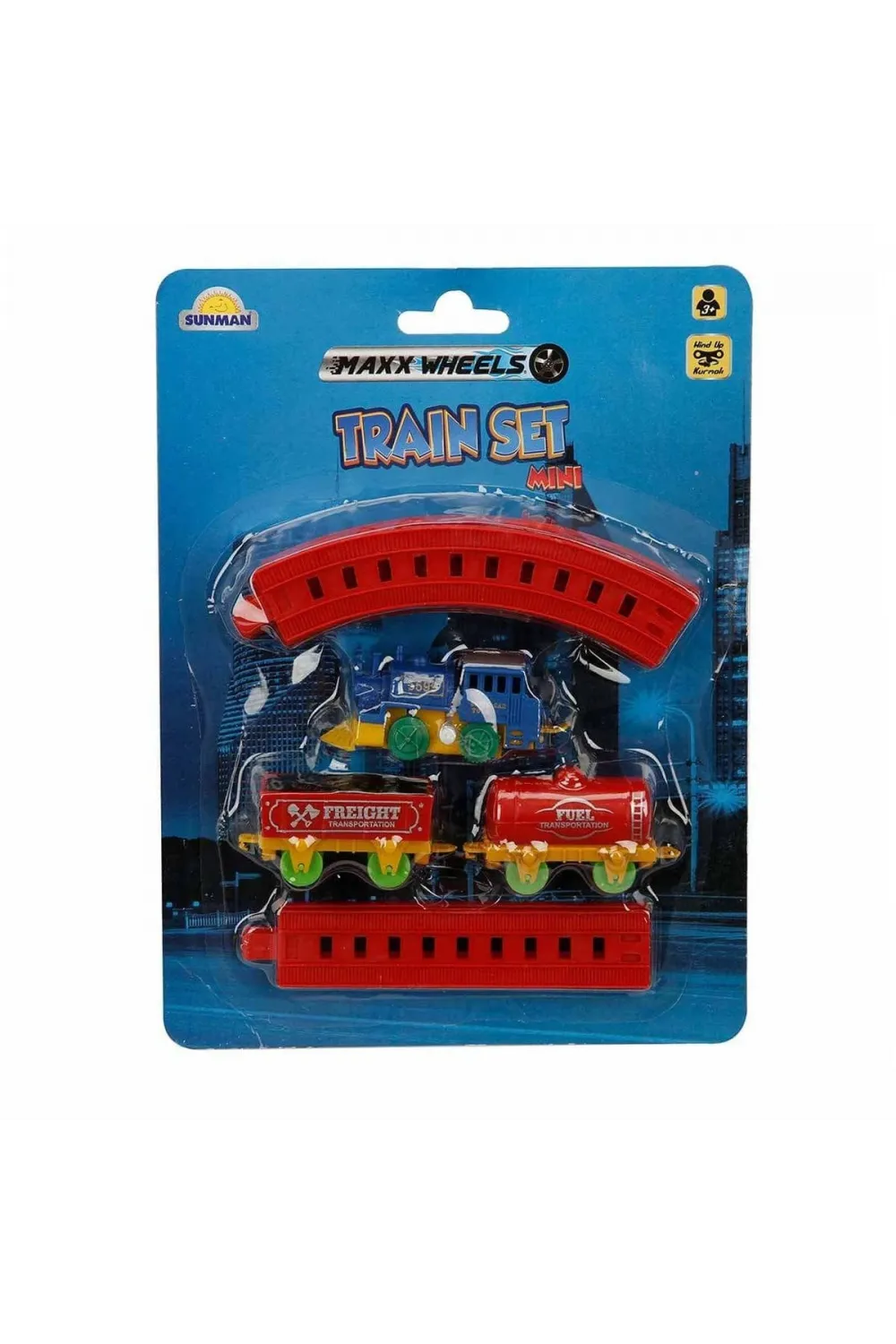 2559 Maxx Wheels Mini Tren Seti 11 Parça -Sunman