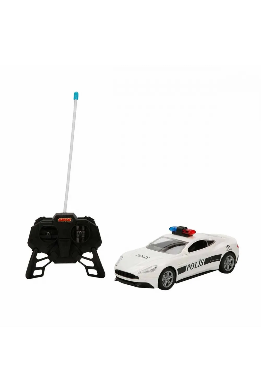 20357 Uzaktan Kumandalı Suncon Işıklı Polis Arabası 21 cm