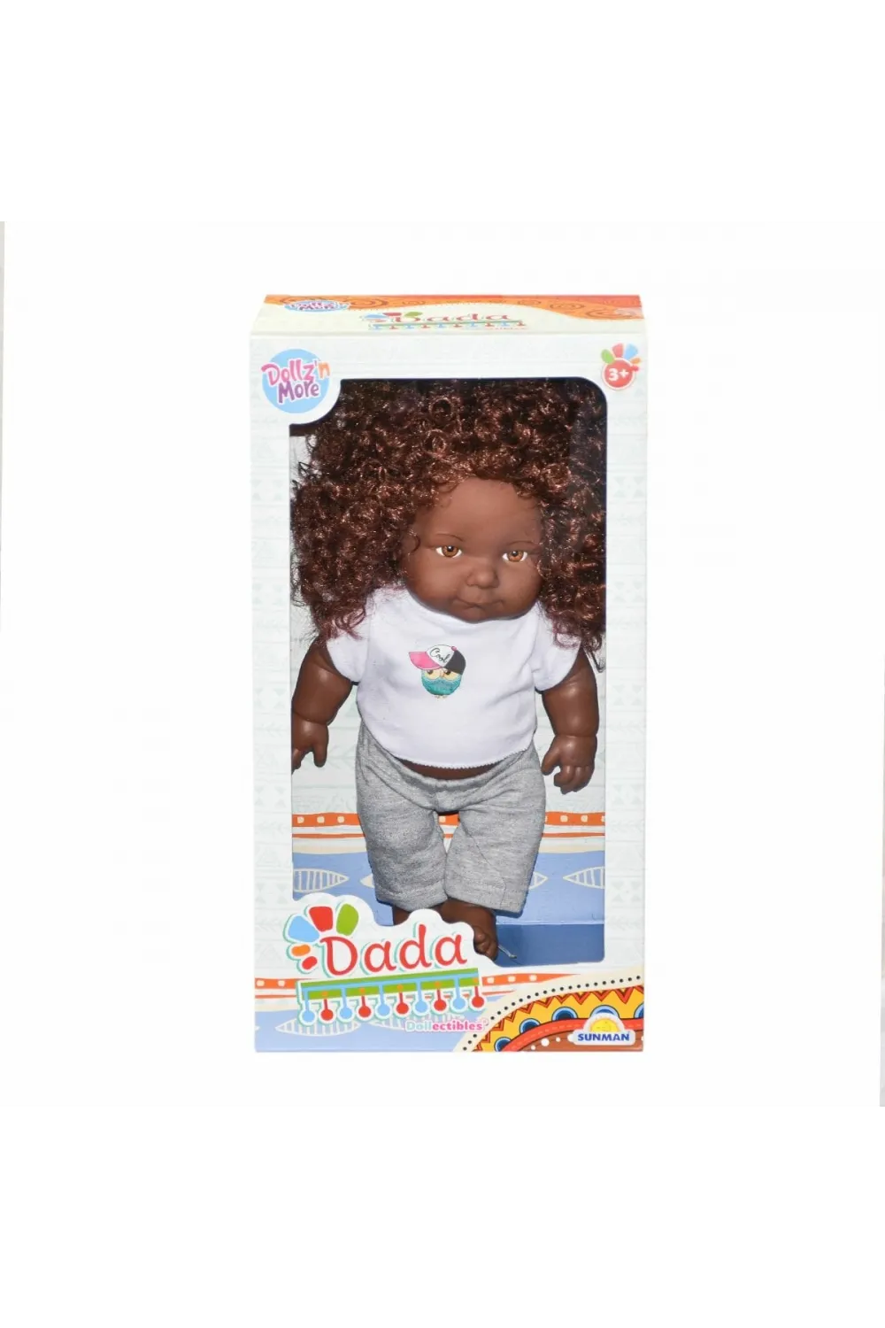 3530 Dada Et Bebek Saçlı 35 cm -Sunman