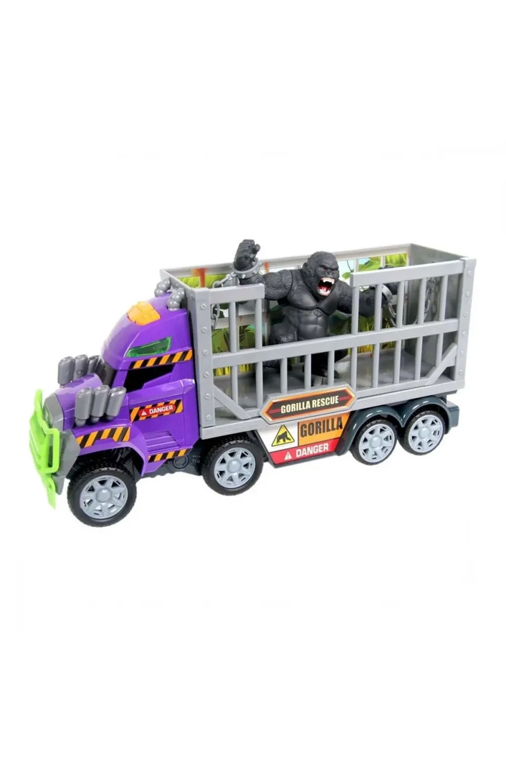 74641  Sesli ve Işıklı Motorize Araba Goril Kurtarıcısı -Sunman
