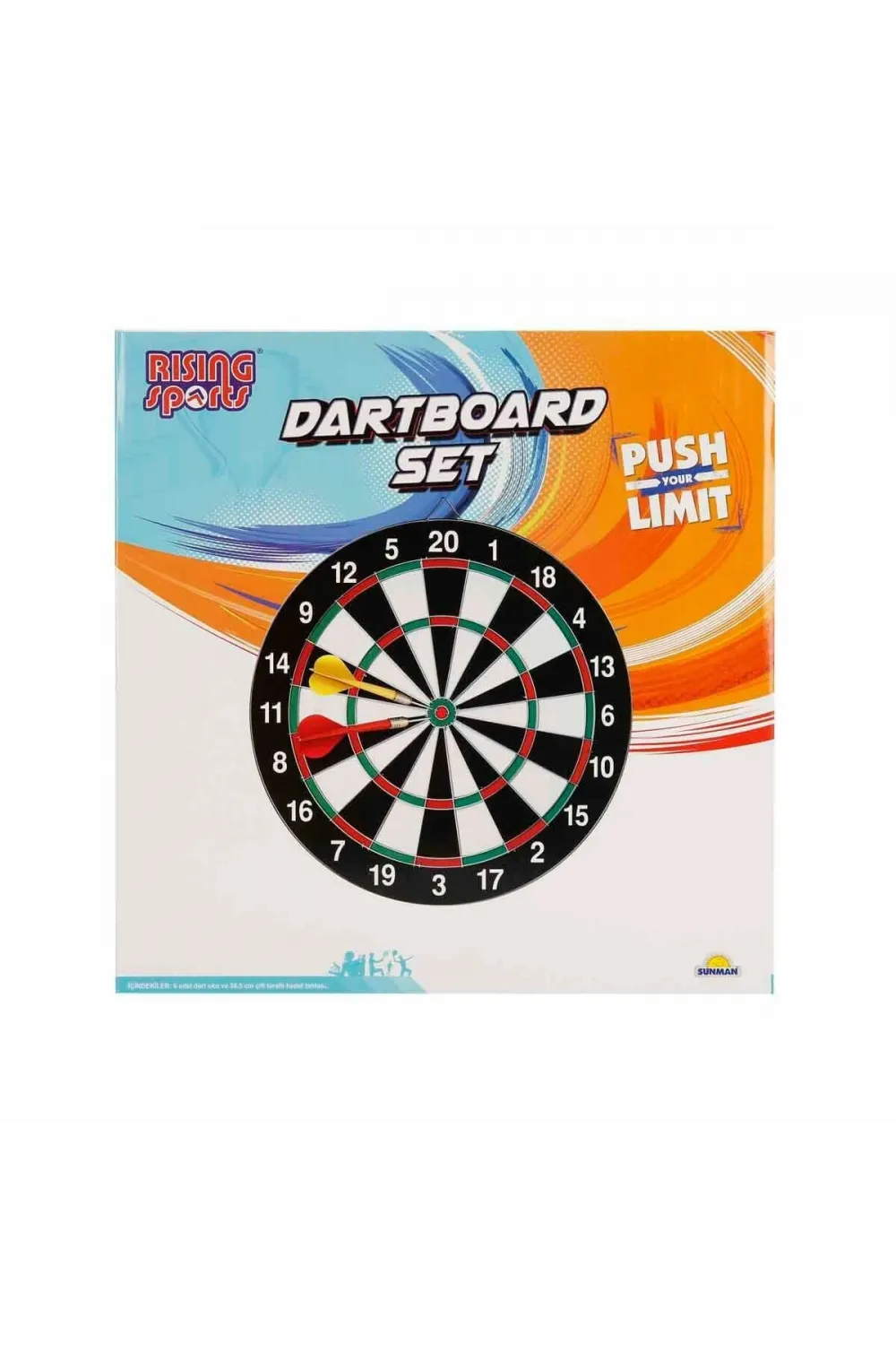 15326 SUN-RST-RSP-Dart 6 Oklu 36,5 cm - Sunman