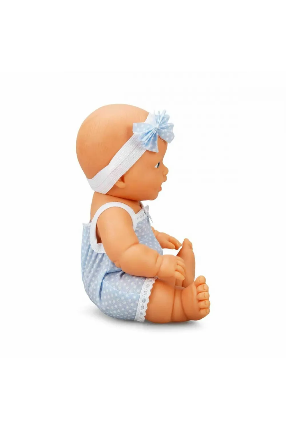 20030 SUN-SABC-DZM-2 Asortili Saçsız Ada Bebek 23cm