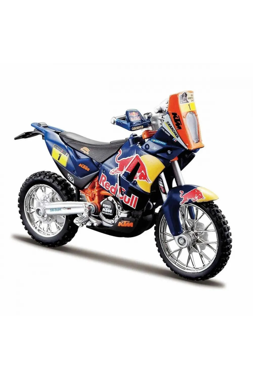 51070 SUN-BUR-1:18 Motor Red Bull KTM 450 2 Asorti - Sunman