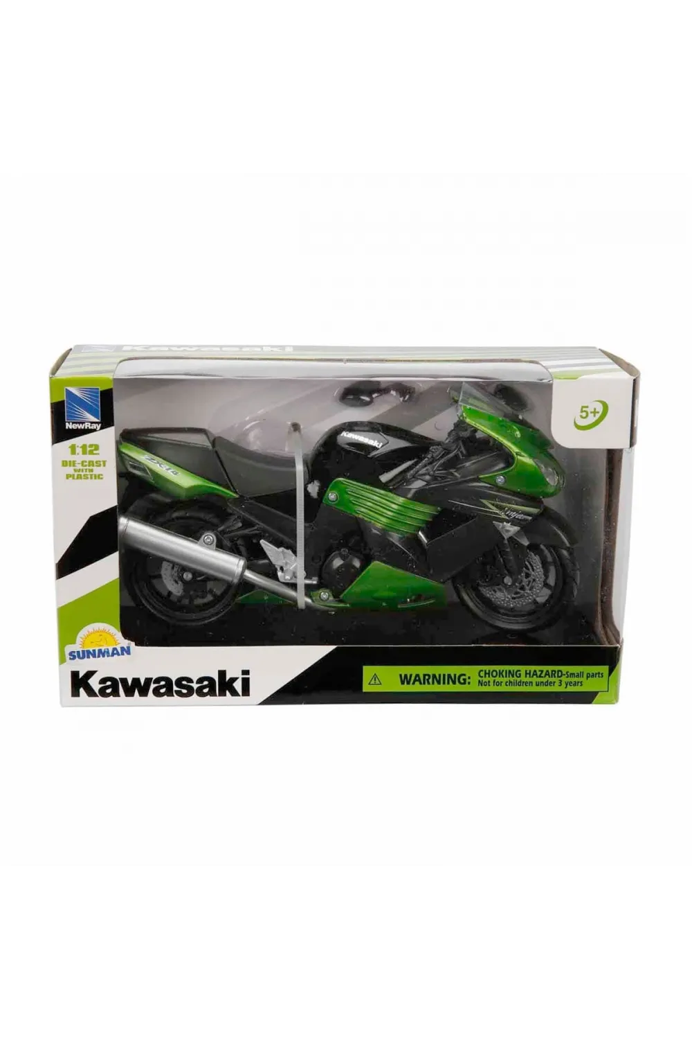 57433 1:12 Kawasaki ZX-14 2011 Model Motor -Sunman