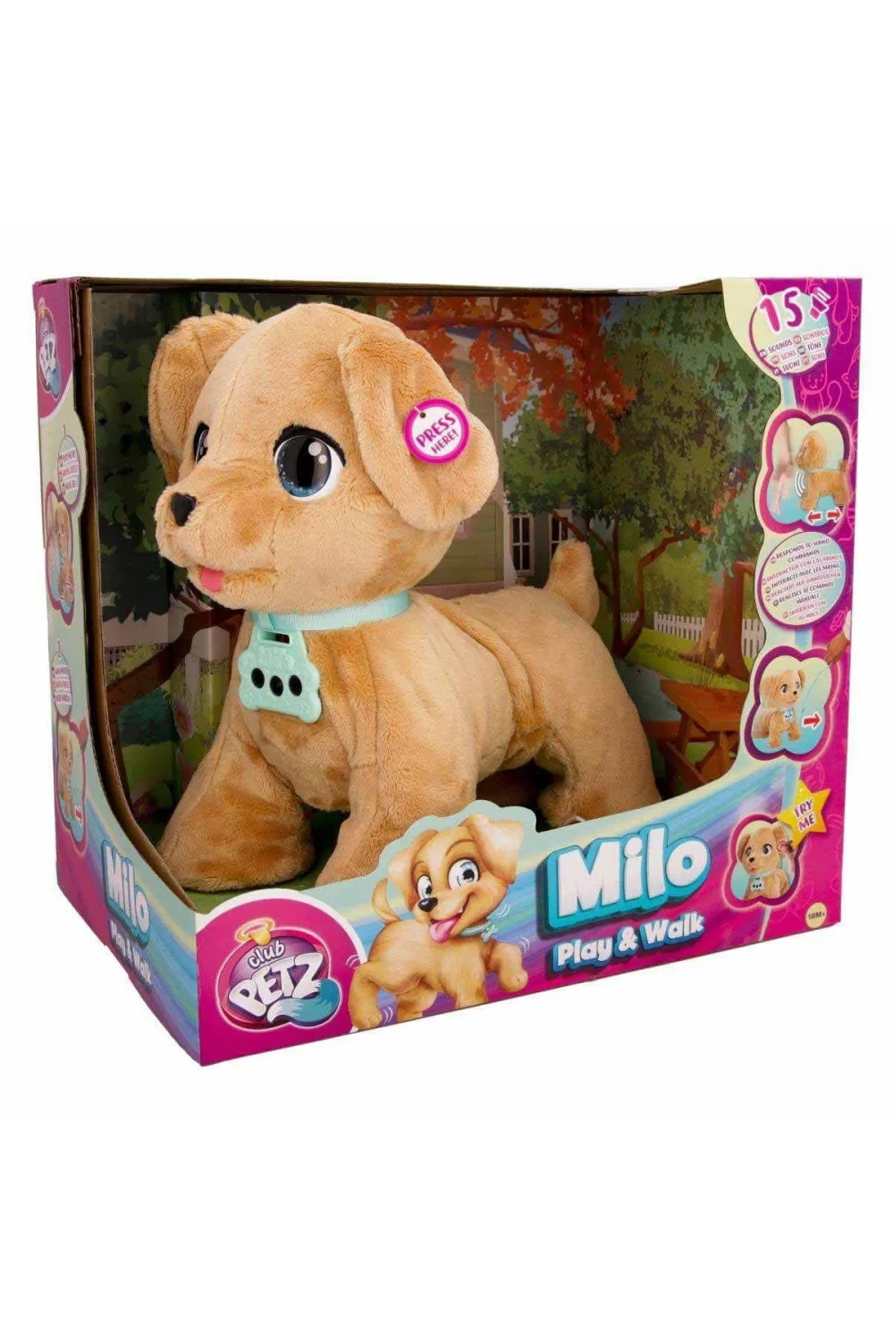 8131 Milo İnteraktif Peluş Köpek -Sunman