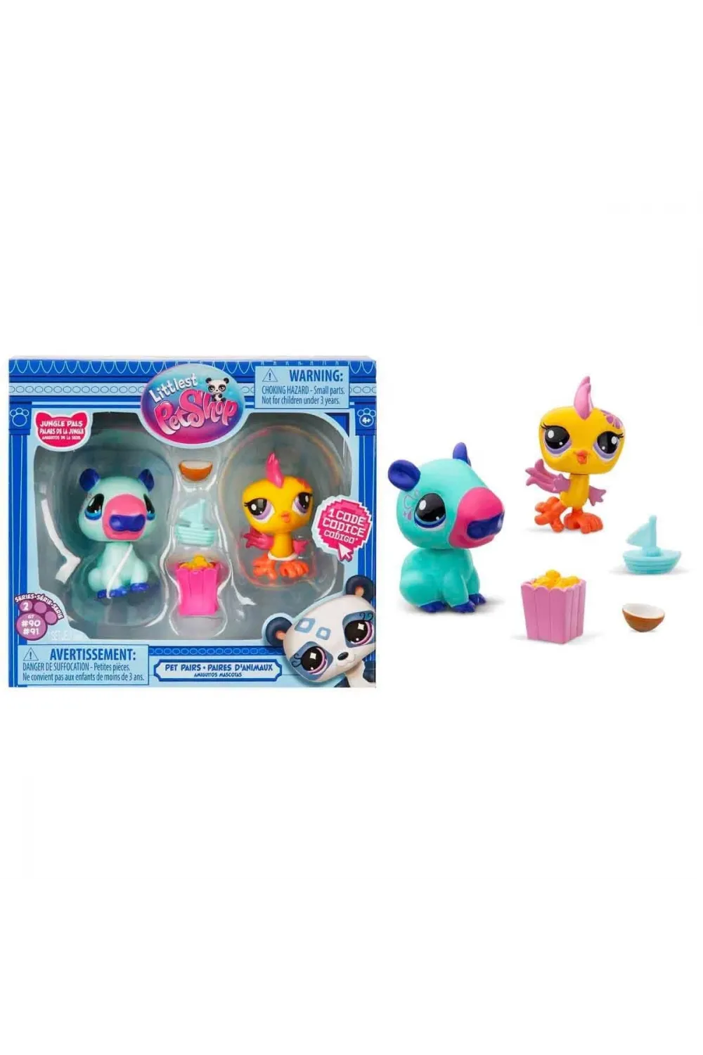 0620 Littlest Pet Shop - Minişler 2’li Figür Seti S2