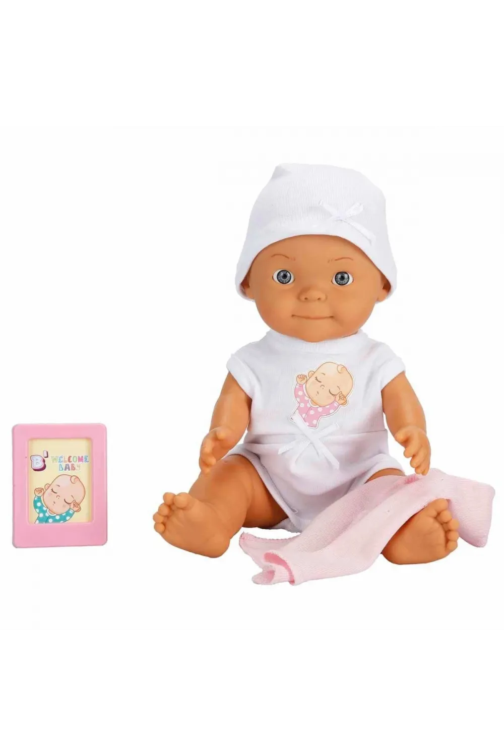 5683 Bebelou Sesli Hoş Geldin Bebeği 30 cm -Sunman