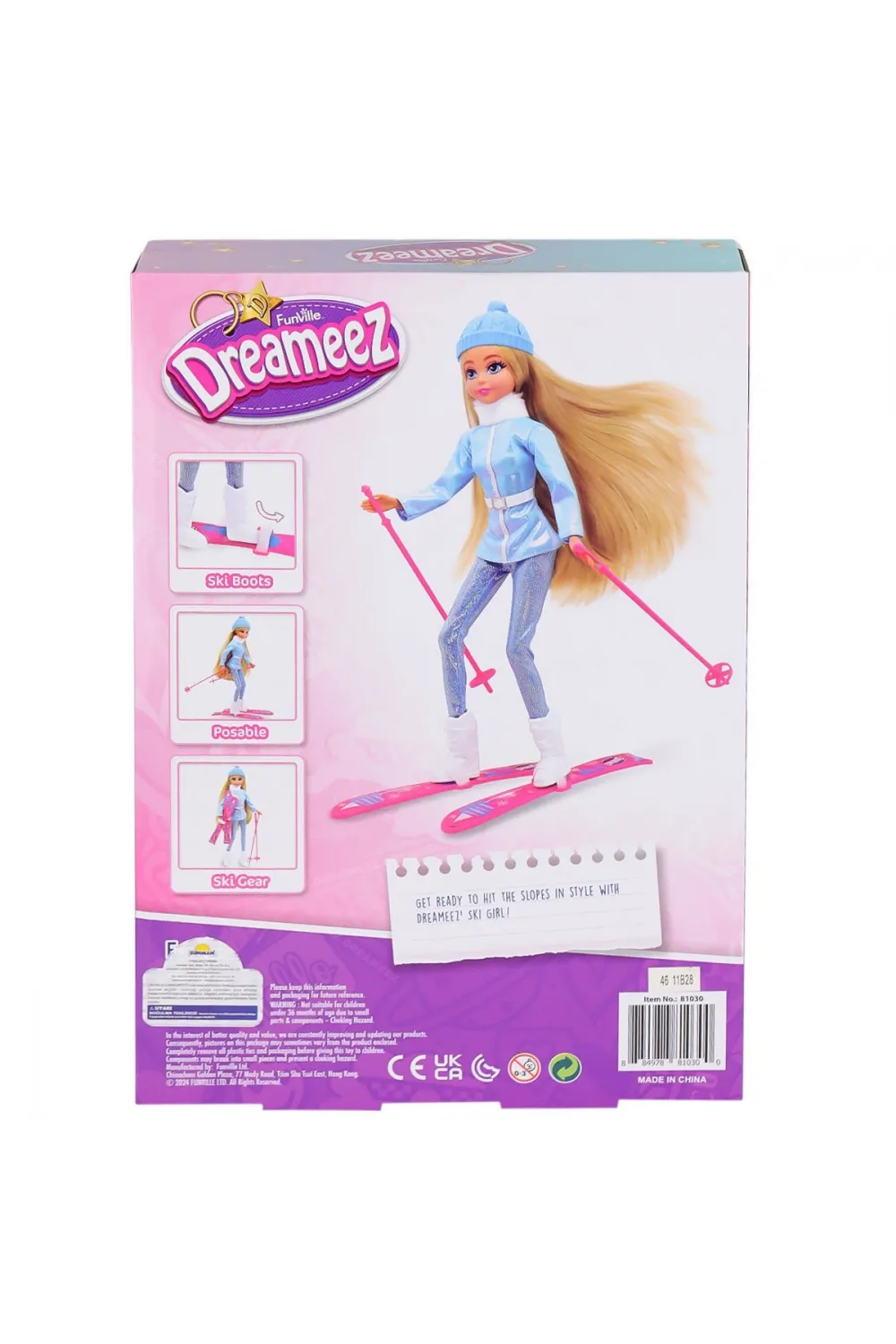 1081030 Dreameez Bebek ve Kayak Seti -Sunman