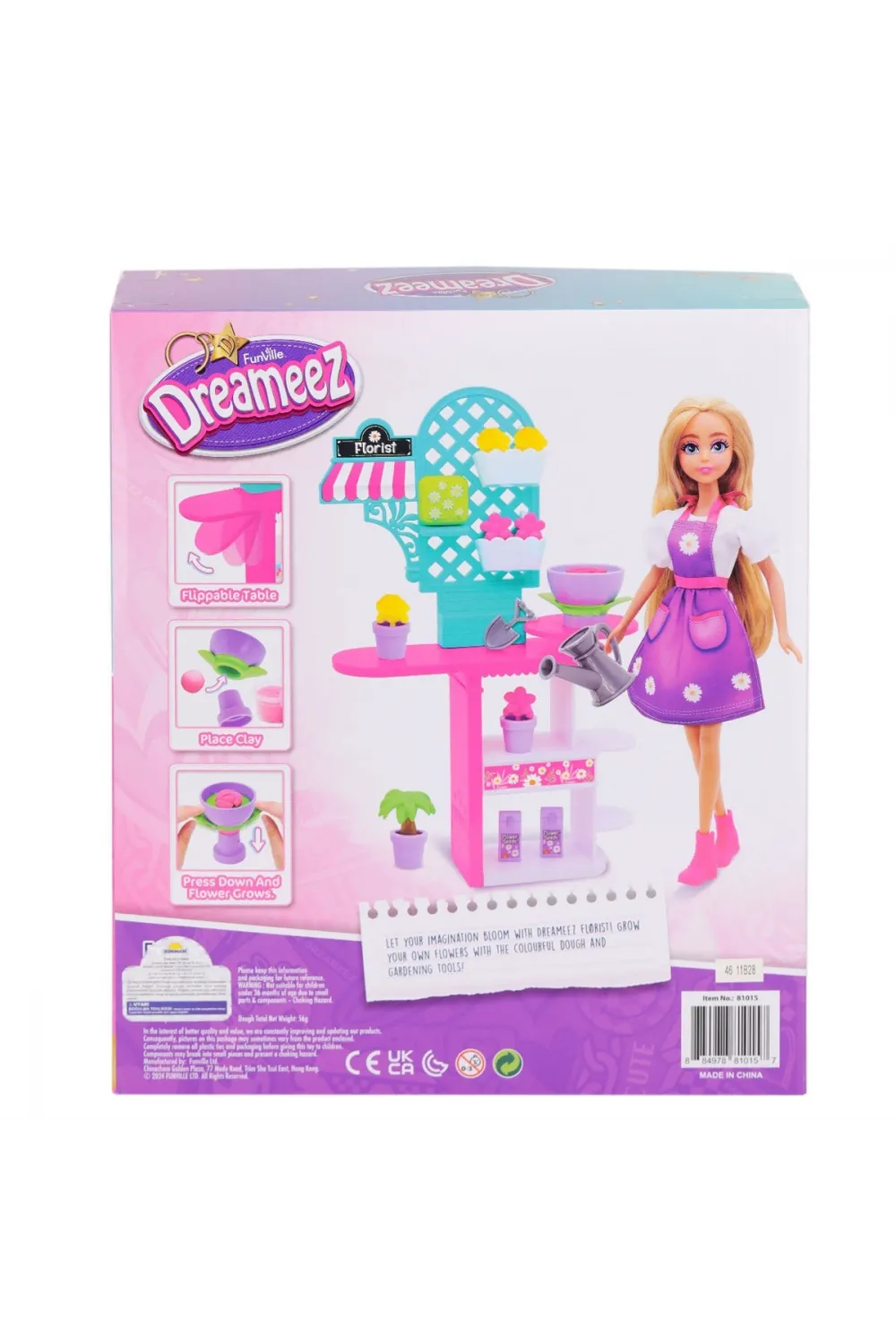 81015 Dreameez Çiçekçi Bebek -Sunman