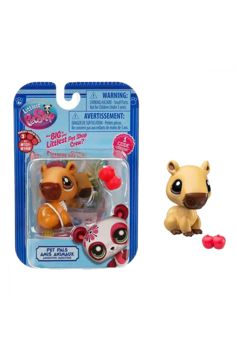 5233 SUN-Littlest Pet Shop Minişler Tekli Paket S3 18A