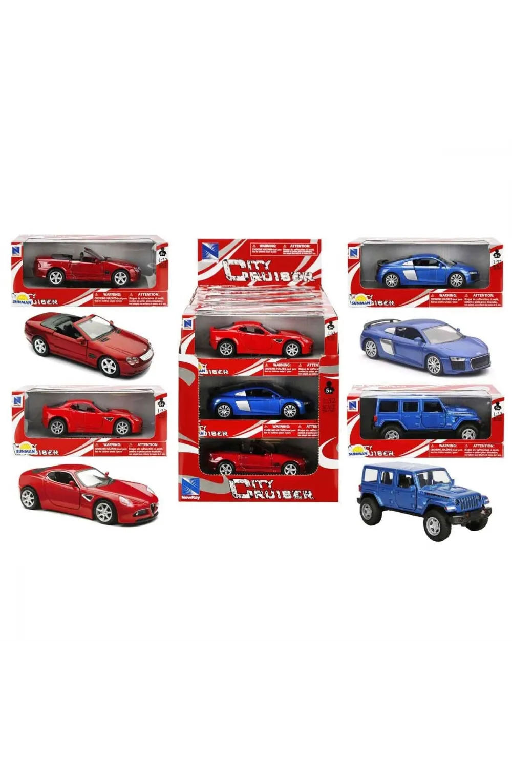 047YG SUN-47YH Sunman, City Cruiser Model Araba 1:32