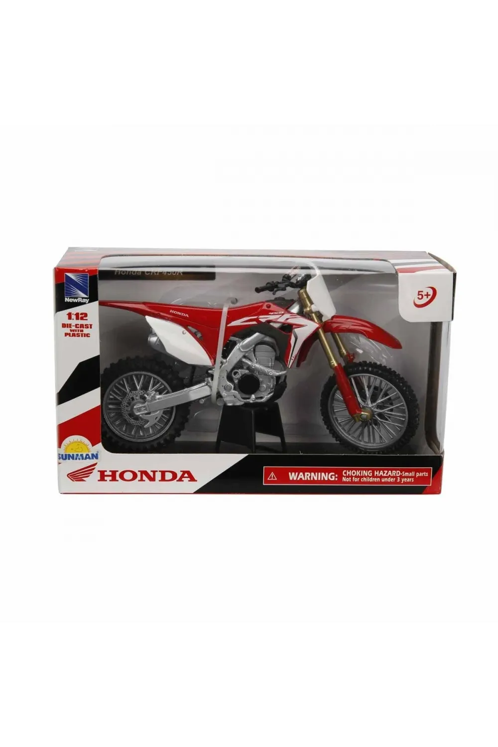 57443 SUN-Honda  CFR450R Kırmızı 1:12