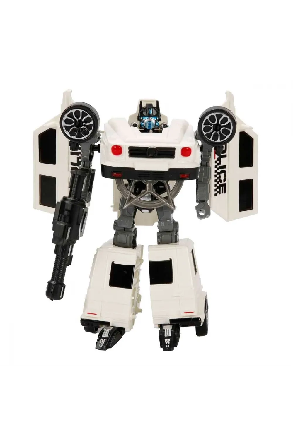 5039 SUN-YFN-ROBOT TRANSFORMER POLICE-G/FAST FLAME 2R 2A