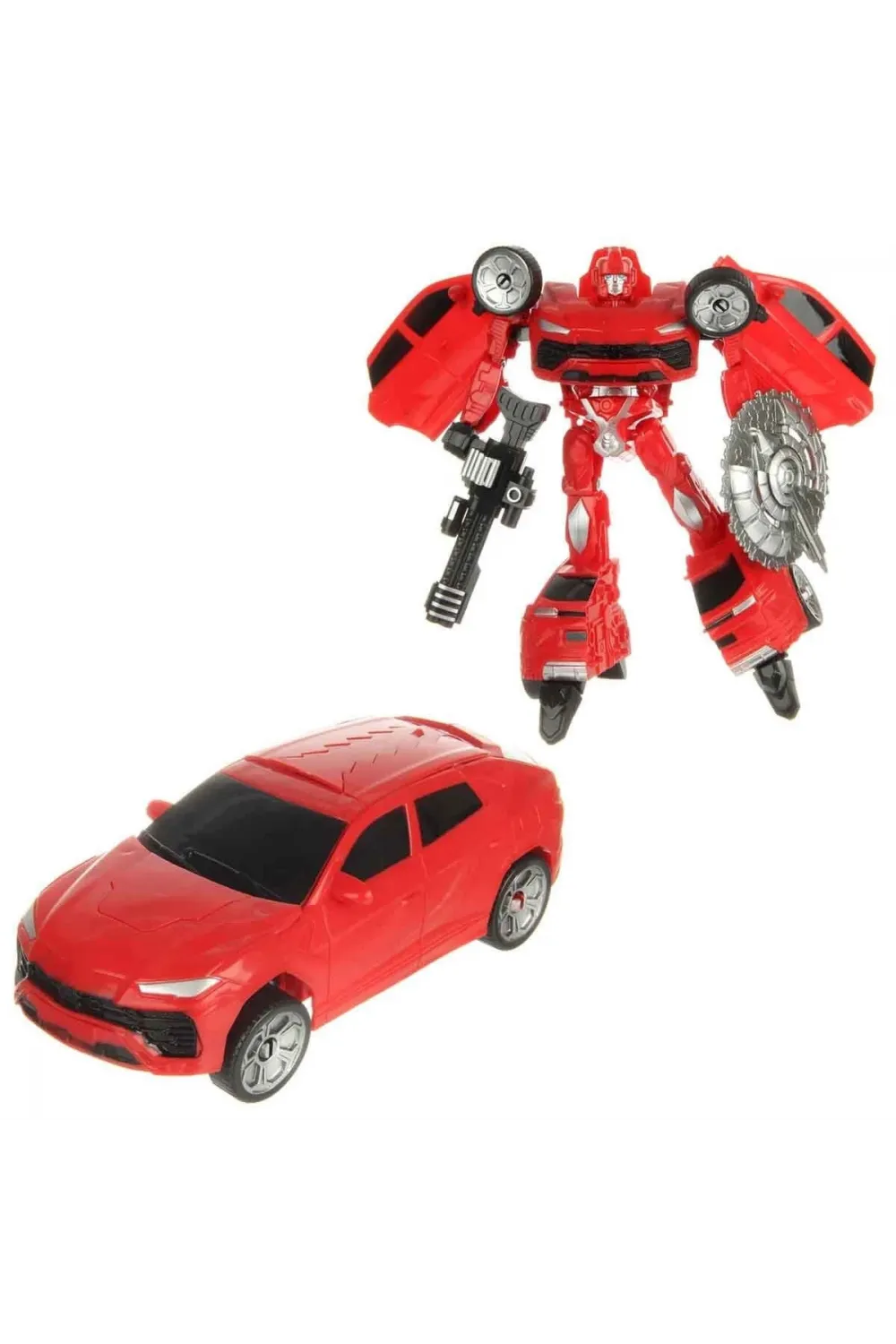 5039 SUN-YFN-ROBOT TRANSFORMER POLICE-G/FAST FLAME 2R 2A