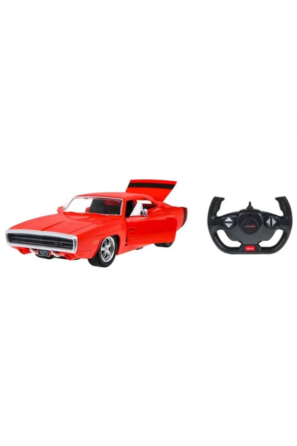 1099000 SUN-RAS-RC ARABA 1 16 1970 DODGE CHARGER RT FF SESLİ IŞIKLI 2 4GHZ