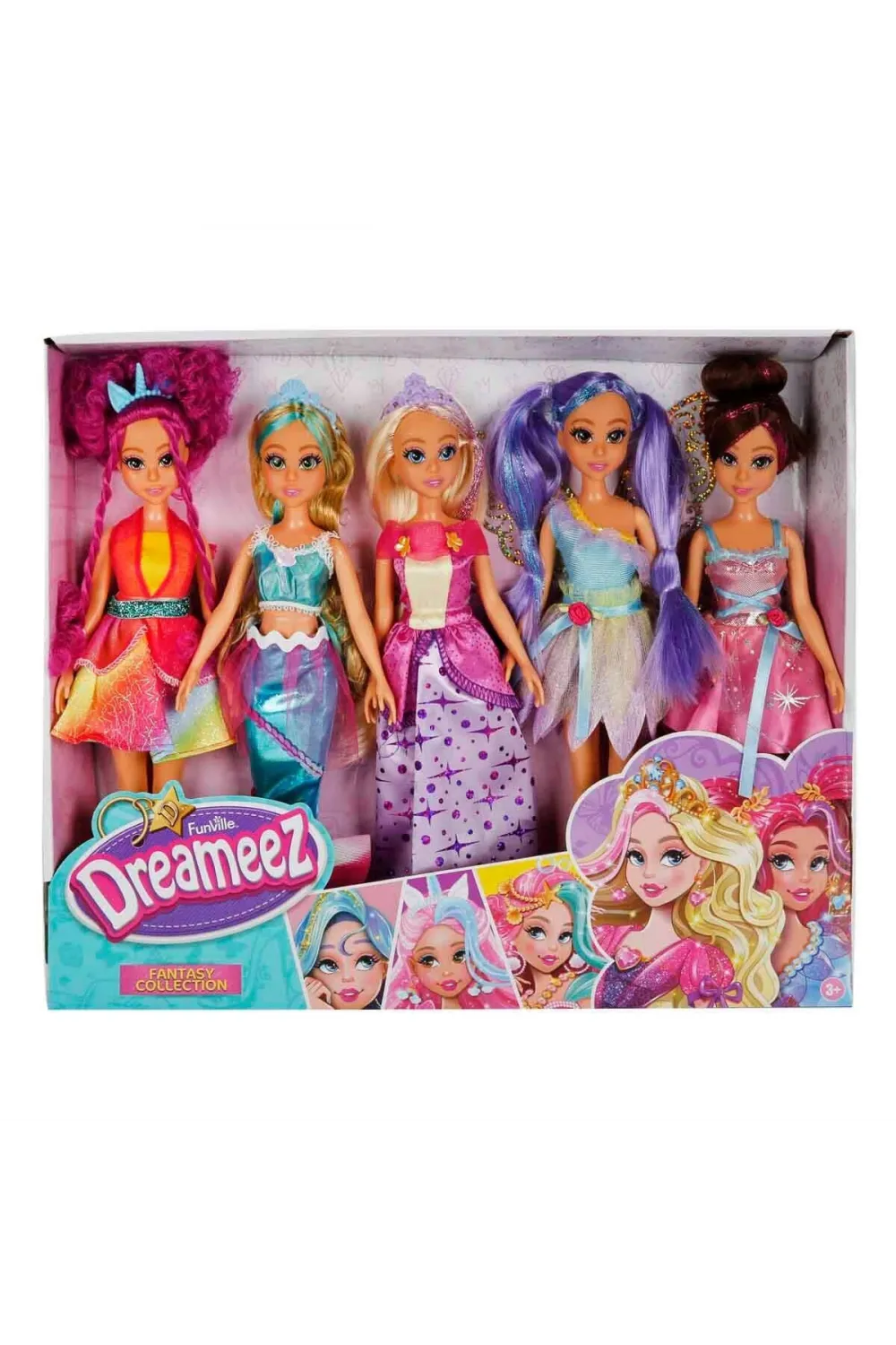 81031 SUN-FNV-MNK-BBK SET DREAMEEZ FANTASY BEBEKLER 5Lİ
