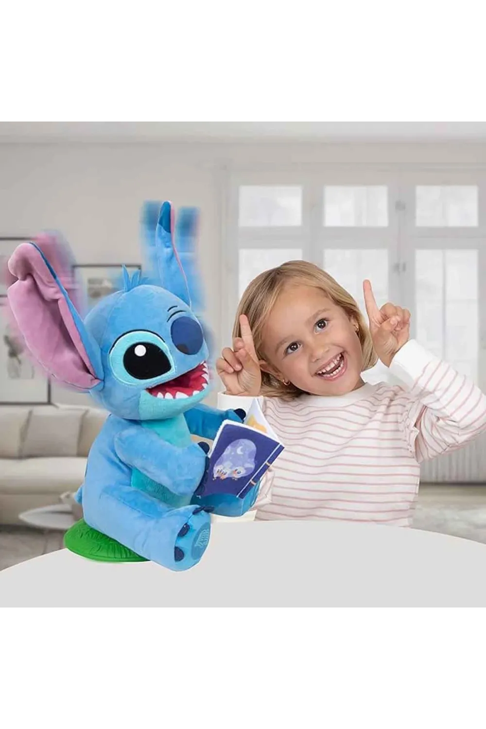 92792 SUN-IMC-PELUŞ STITCH STORYTELLER FONK SESLİ IŞIKLI STCH