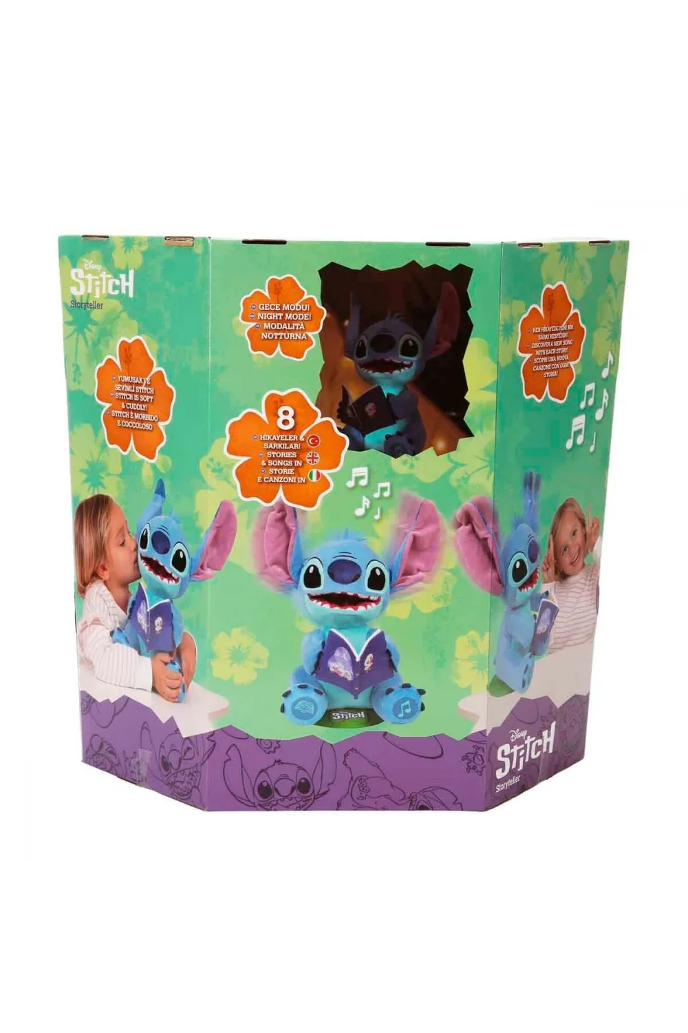 92792 SUN-IMC-PELUŞ STITCH STORYTELLER FONK SESLİ IŞIKLI STCH