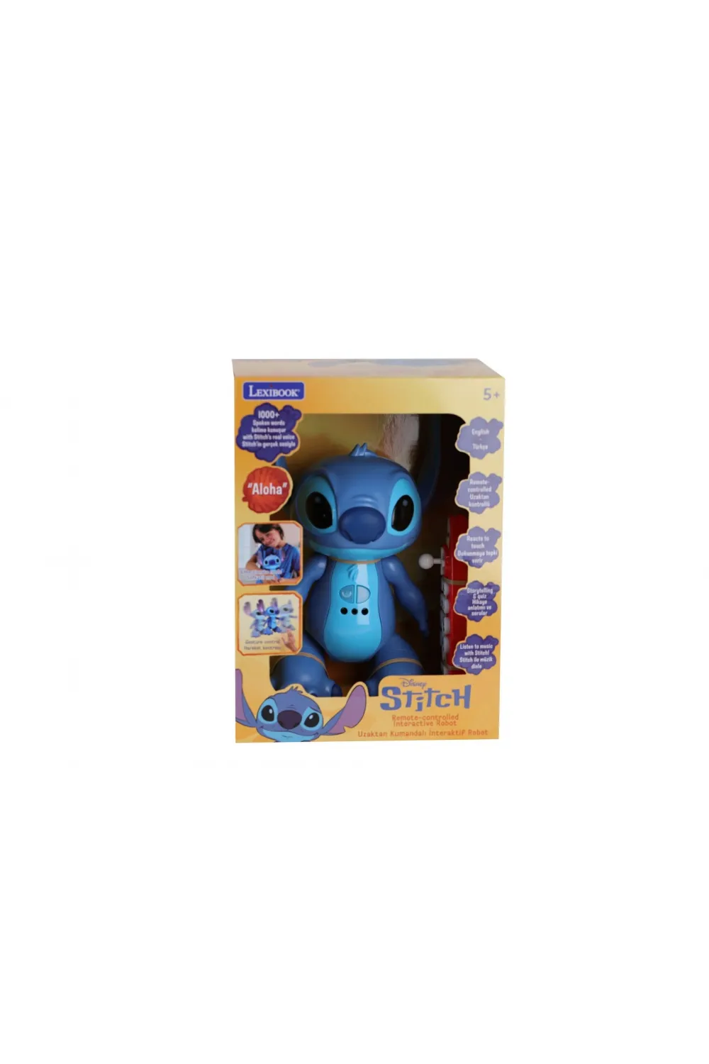 11804 SUN-LEX-R-C ROBOT STITCH İNTERAKTİF SESLİ IŞIKLI STCH