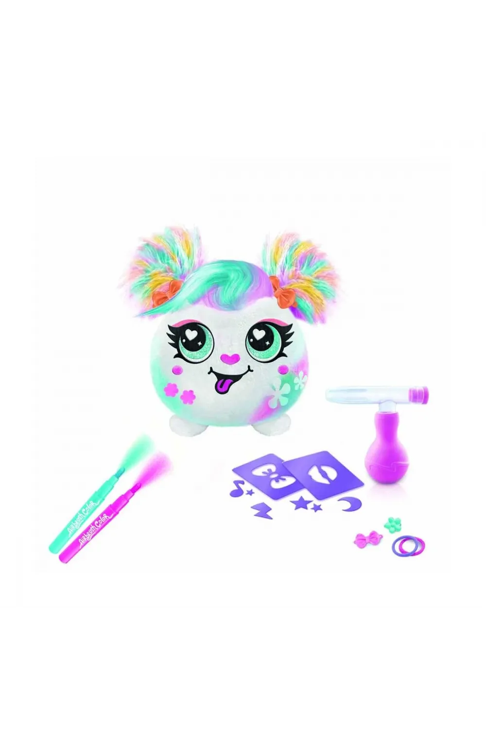 45539 SUN-CNL-HOBİ SET AIRBRUSH PLUSH HAIR IFFIC MINI 3R