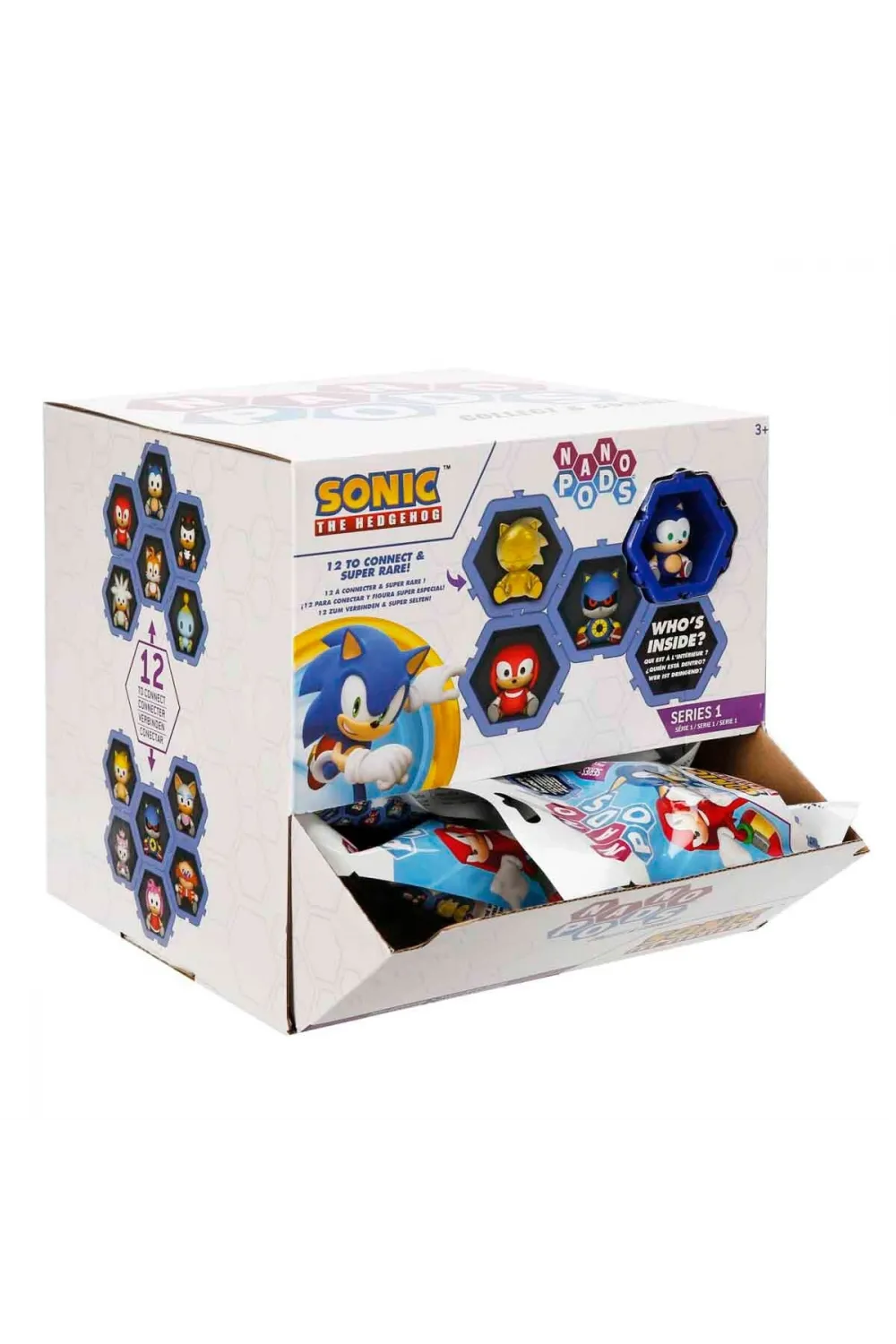 S00402785 -SUN-WST-FİGÜR SONIC NANO PODS SÜRPRİZ PAKET(SONIC) 24D.