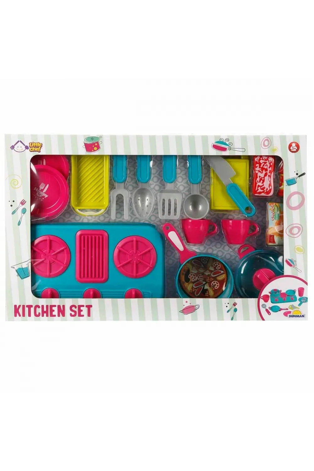 S00004253 -SUN-RST-LCH-MUTFAK SET OCAK/TENCERE/TAVA AKS.BYK.KUTU 2A