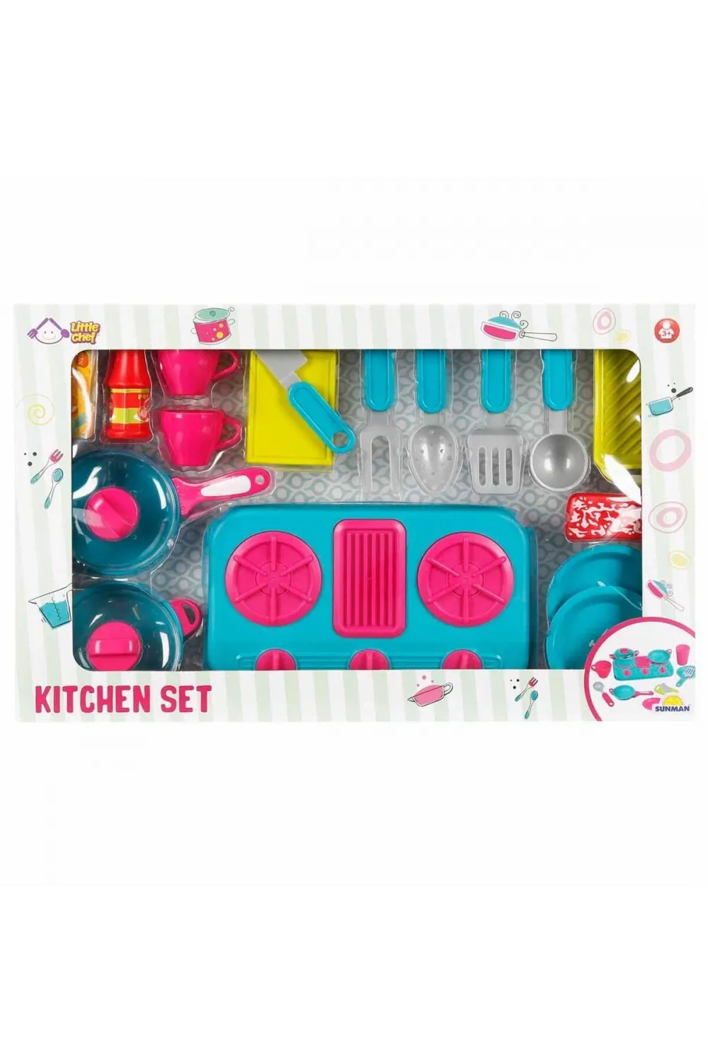 S00004253 -SUN-RST-LCH-MUTFAK SET OCAK/TENCERE/TAVA AKS.BYK.KUTU 2A