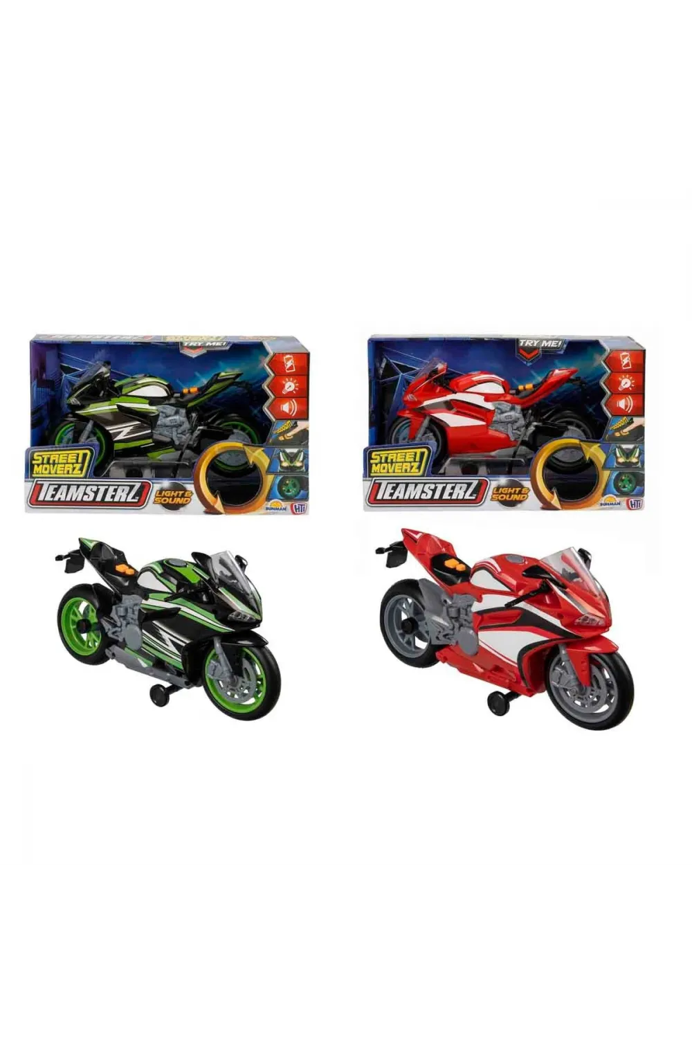 71021 SUN-HTI-TMZ-MOTORİZE STREET MOVERZ MOTOSİKLET SES IŞIK 2R