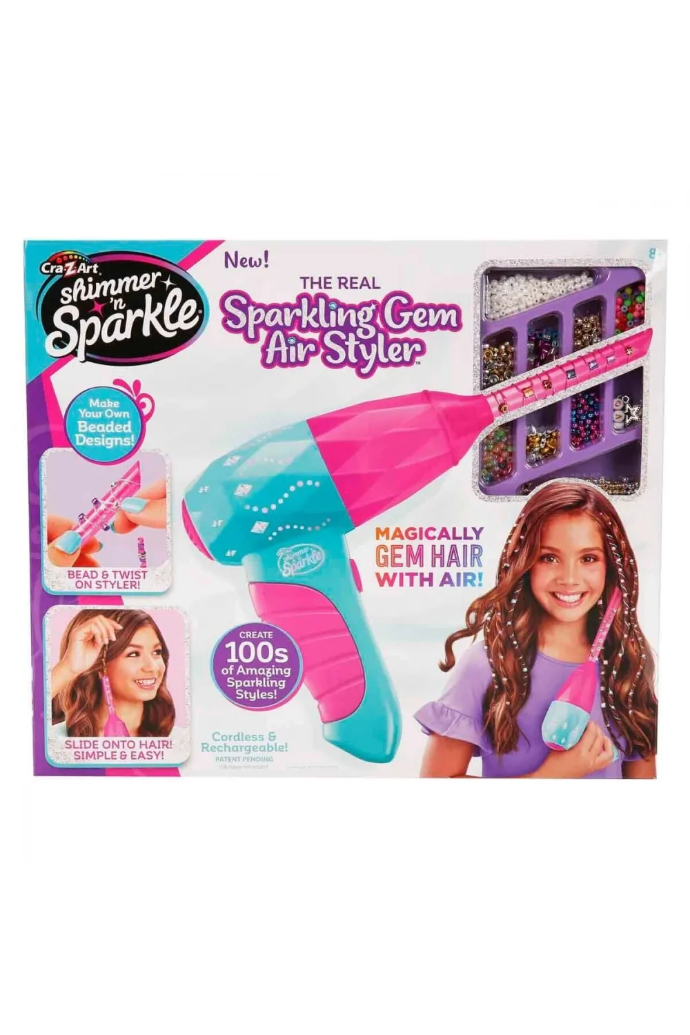 65609 SUN-CZA-HOBİ SET SHIMMER N SPARKLE SPARKLING GEM AIR STYLER
