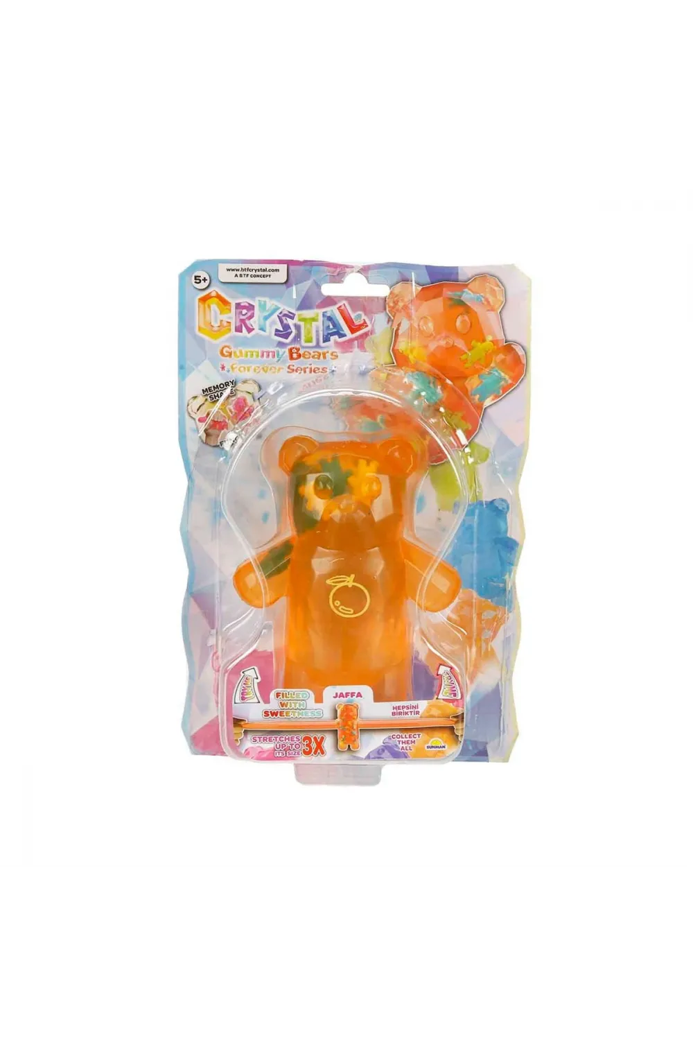 12348 SUN-BTF-FİGÜR CRYSTAL GUMMY BEARS FOREVER SERIES 14CM 6A(Belirtilen fiyat, tekli satış için adet fiyatıdır.)