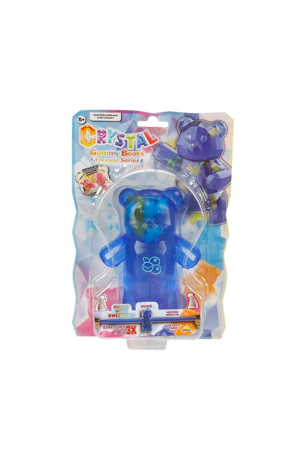 12348 SUN-BTF-FİGÜR CRYSTAL GUMMY BEARS FOREVER SERIES 14CM 6A(Belirtilen fiyat, tekli satış için adet fiyatıdır.)