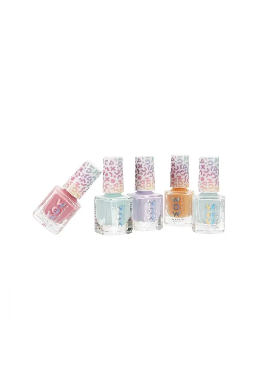 S00086712 - WOW Generation Pastel Renkli 5li Oje Seti