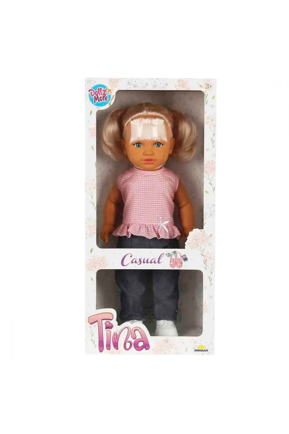6454 SUN-SABC-DZM-BEBEK TİNA CASUAL 45 CM 2A