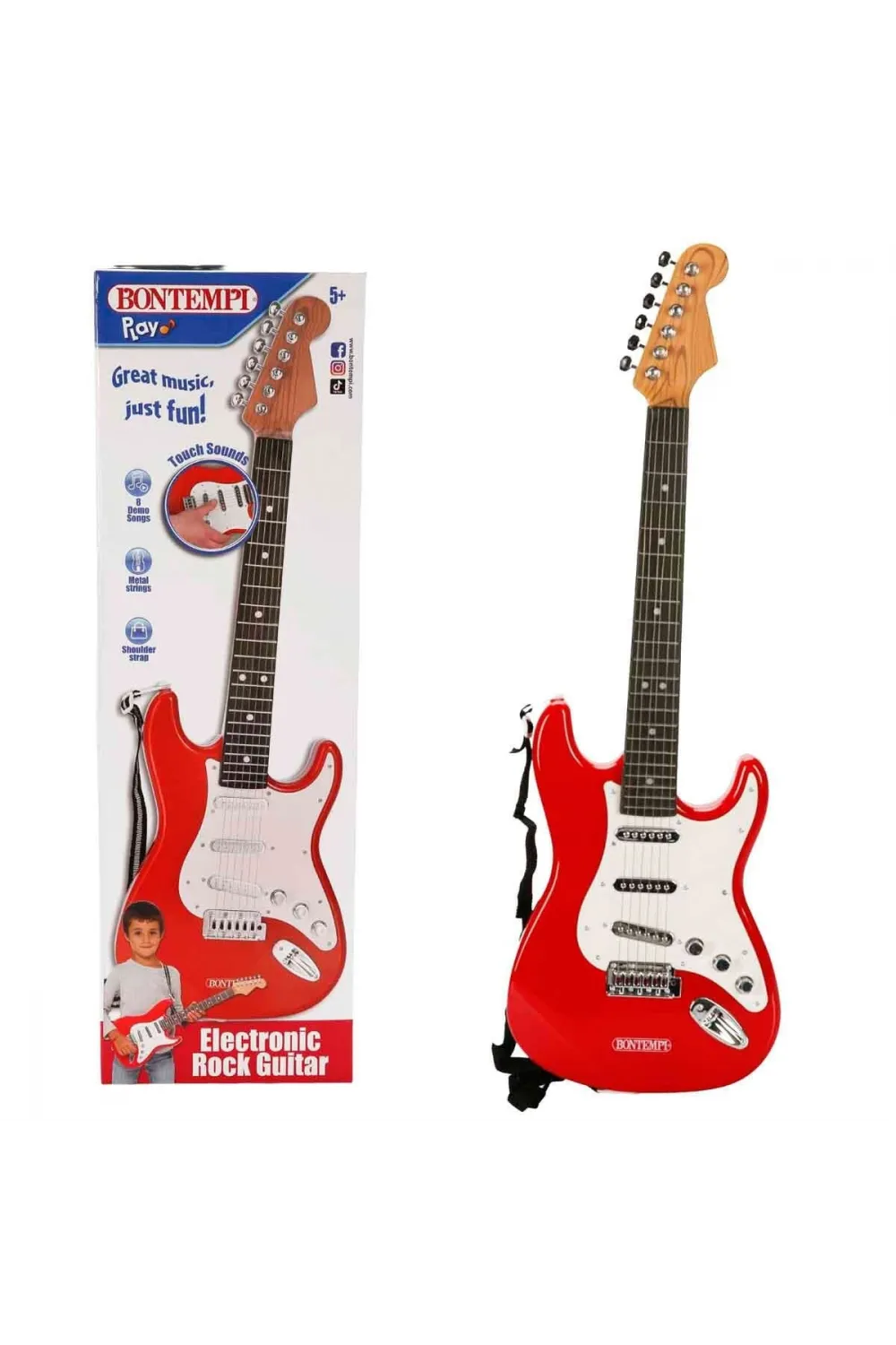 24083 SUN-BNT-GİTAR ELEKTRONİK ROCK METAL-2 TELLİİ TUŞLU BO