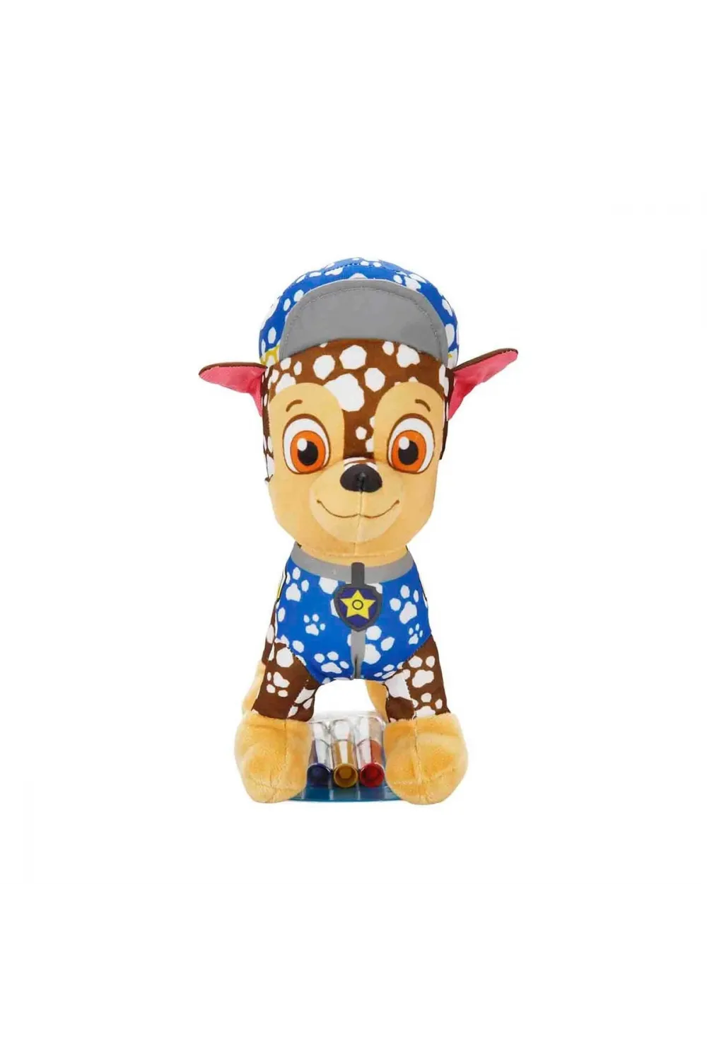 64446 SUN-HTI-SBR-FİGÜR PELUŞ PAW PATROL DOODLE PUPS BOYAMA KALEMLİ PAW 3A