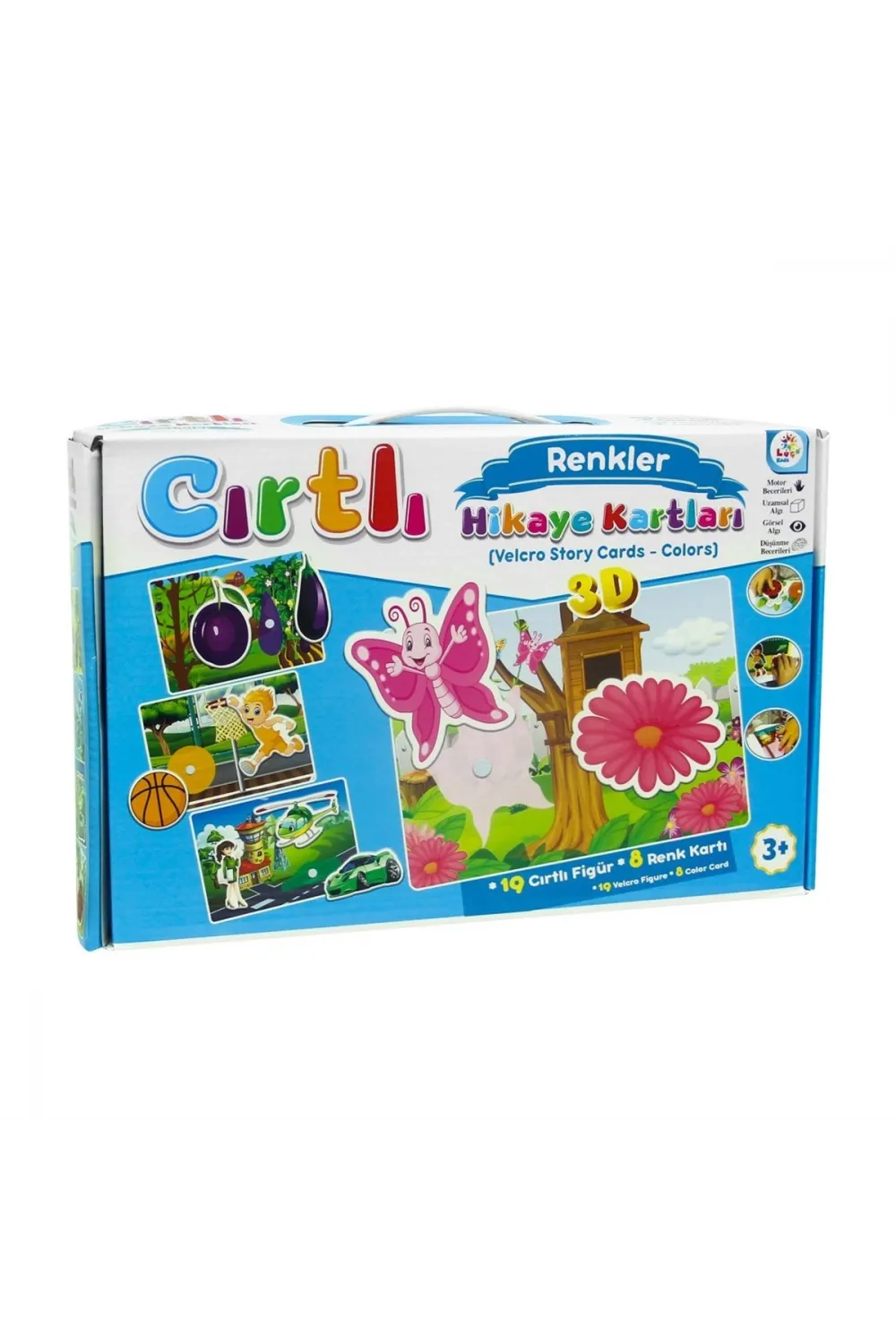 LC7207 Laço, Cırtlı Hikaye Kartları Renkler
