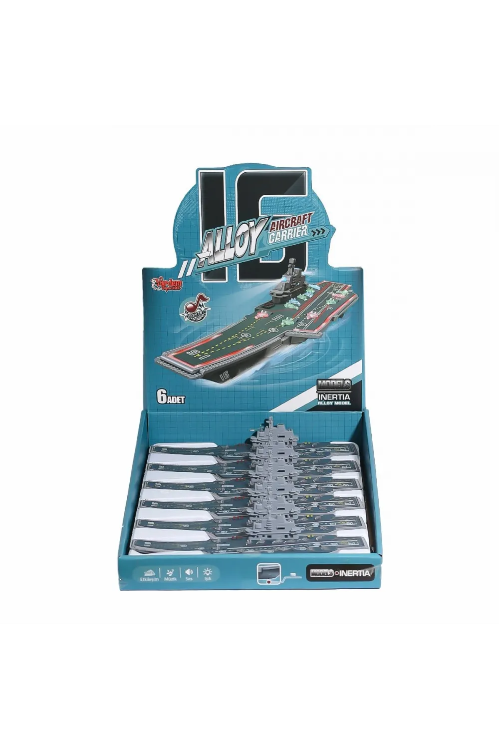 JW567-084 Sesli ve Işıklı Gemi Uçak Pisti -Vardem