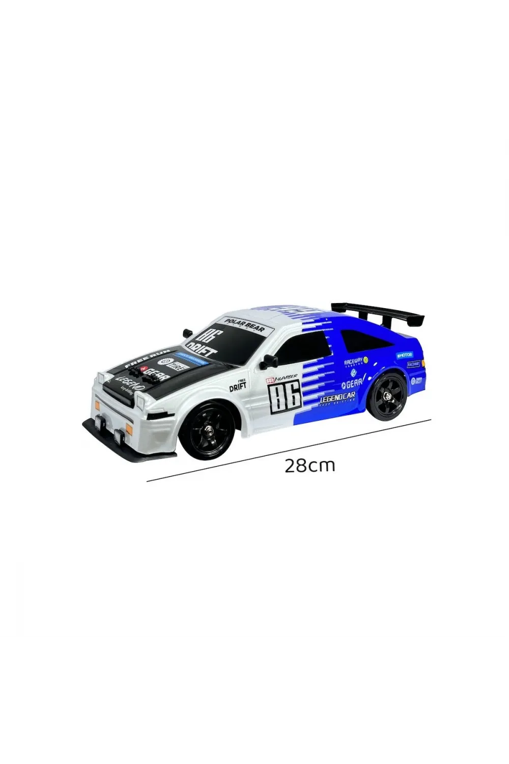 HB-SC16A07 Kumandalı  4x4 Drift Araba Işıklı ve Buharlı 1:16 -Vardem