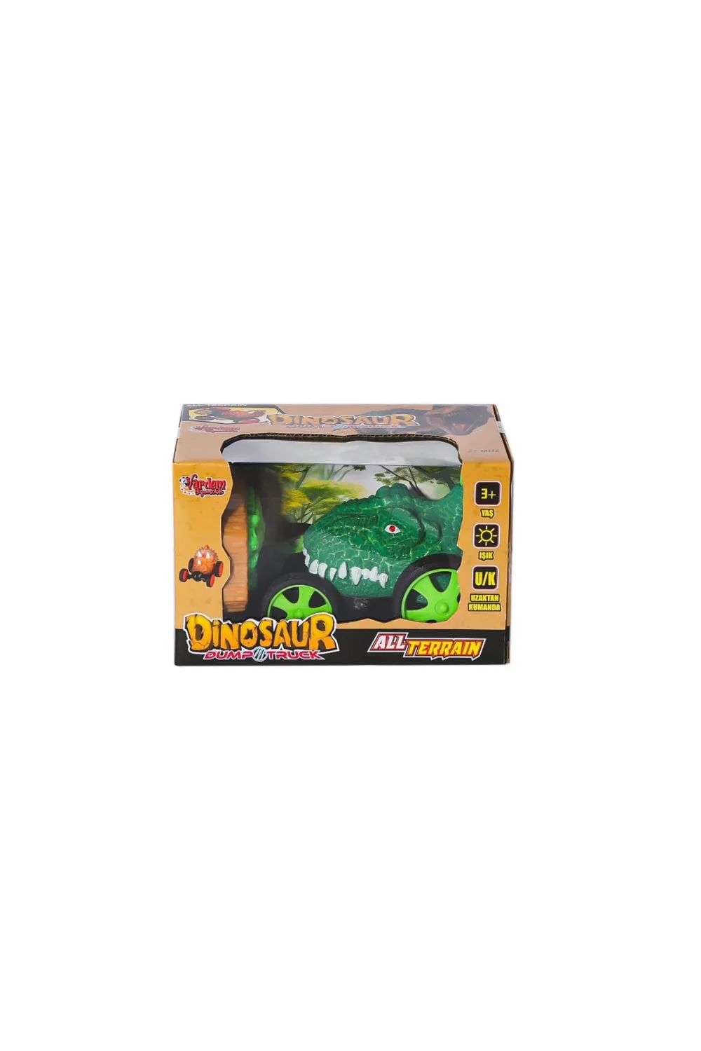 SM-689-31-32 Kumandalı Işıklı Dinazor Araba -Vardem