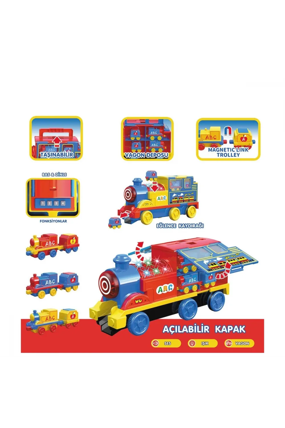 LFI-9522 Işıklı Müzikli İnteraktif Tren