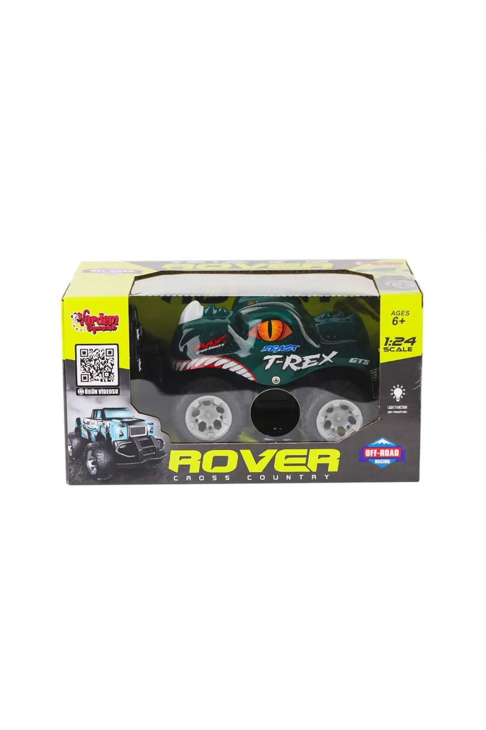 SYR-666-842-3-4-5-6-7 Kumandalı Şarjlı Rover Off Road Işıklı araba 1:24 -Vardem Oyuncak