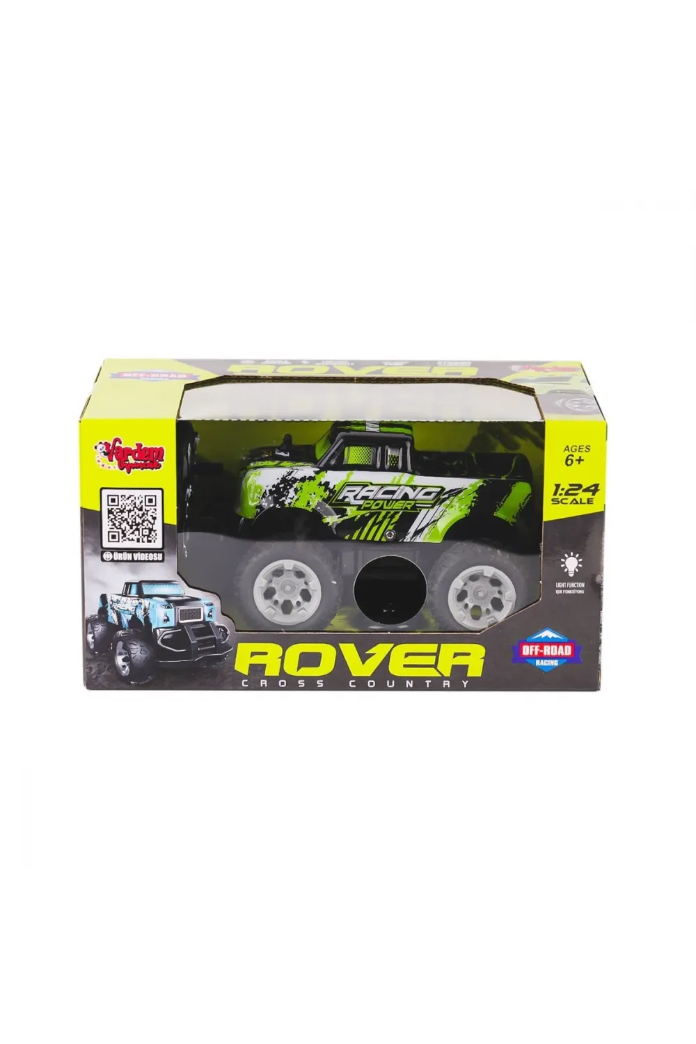 SYR-666-842-3-4-5-6-7 Kumandalı Şarjlı Rover Off Road Işıklı araba 1:24 -Vardem Oyuncak