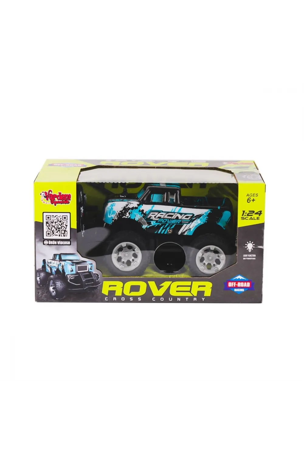 SYR-666-842-3-4-5-6-7 Kumandalı Şarjlı Rover Off Road Işıklı araba 1:24 -Vardem Oyuncak