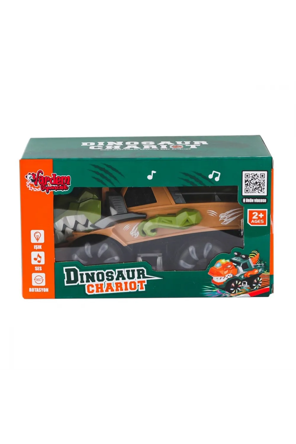 ZR171-1 Işıklı Müzikli Hareketli Dinazor -Varden Oyuncak