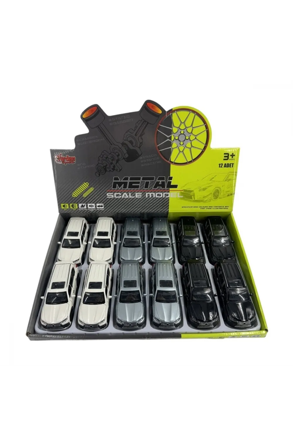 KM-3281D- Vardem Cek Bırak  Işıklı Ve Sesli Metal LX Jeep 1:32
